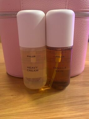 PHLUR Mini Vanilla Skin & Heavy Cream Body & Hair Fragrance Mist Set